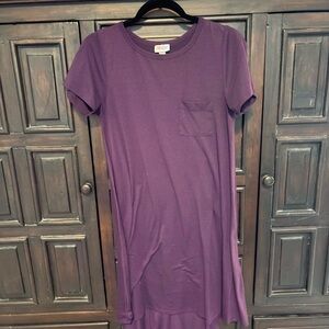 Lularoe Carley Purple Women's Dress
